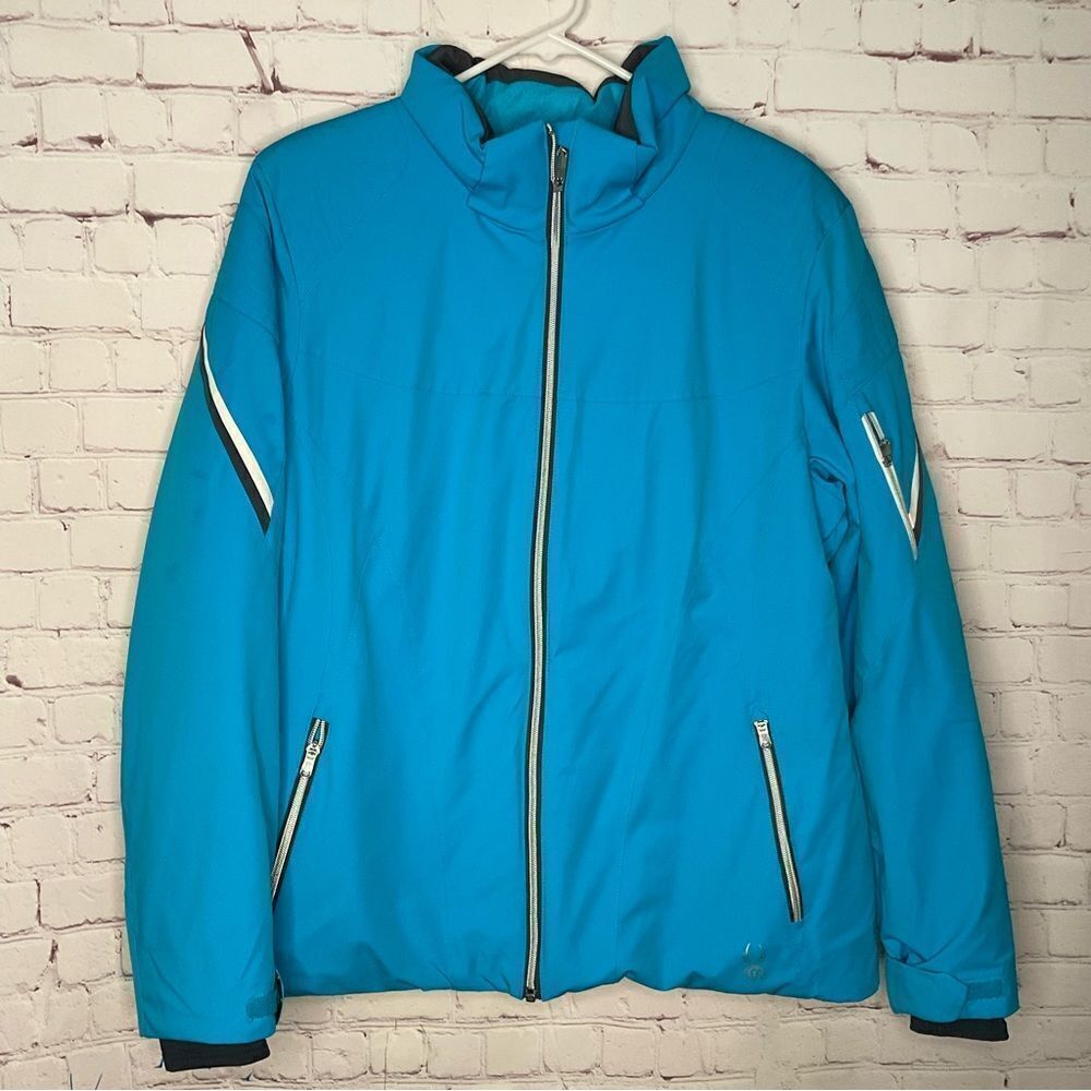 Spyder Prevail Ski Snow Winter Jacket Coat Womens Sz 18 Thinsulate No Hood